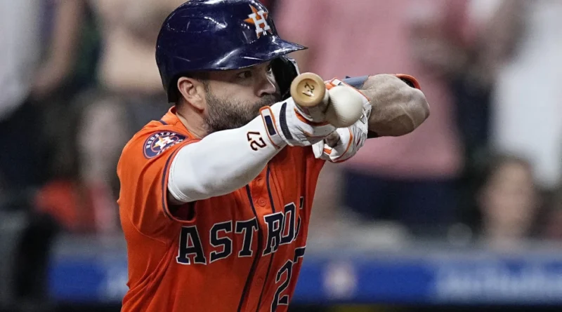 José Altuve pilar fundamental para los Houston Astros. Foto AP