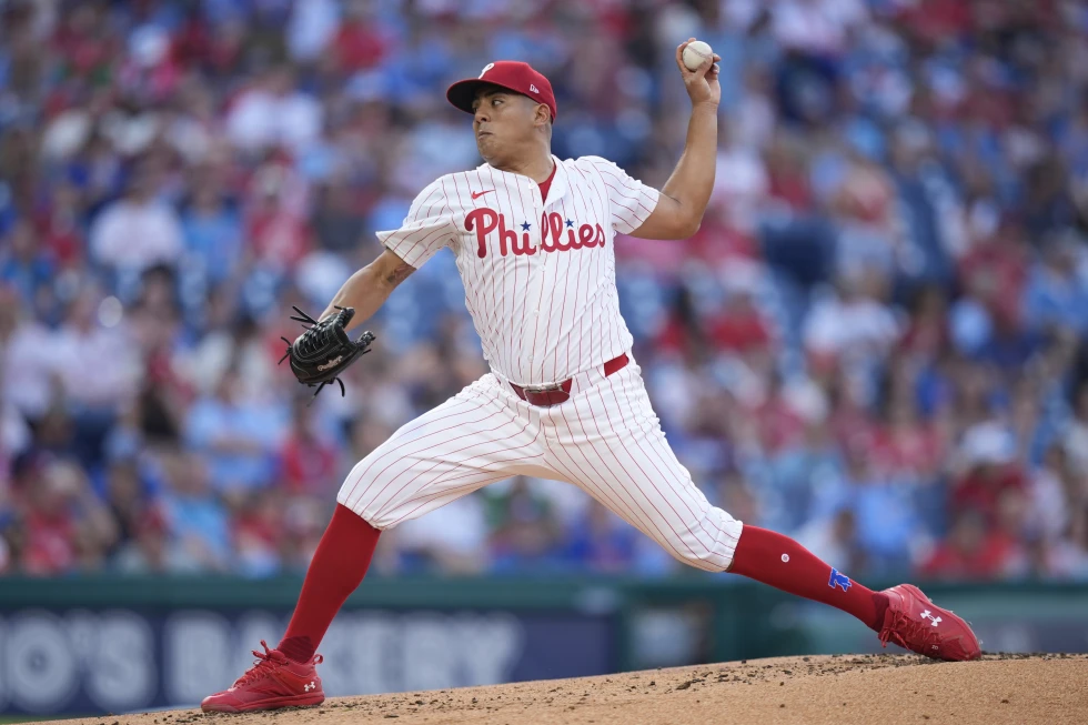 Ranger Suárez busca posicionar a los a los a los Filis en la tabla de posiciones 