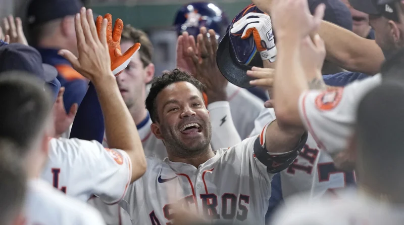 José Altuve tercero en un importante departamento