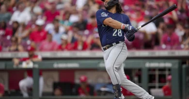 Eugenio Suárez segunda vez con 40 o más jonrones en una temporada.