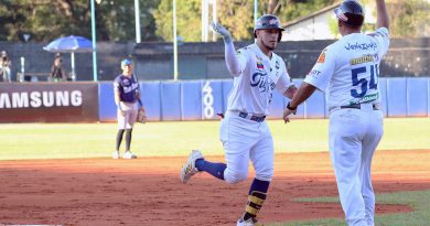 Alberth Martínez jonrón con los Tigres