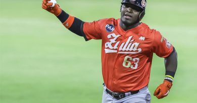 Yonathan Perlaza protagonista del resumen de los resultados LVBP