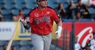 Balbino Fuenmayor jugador de Caribes