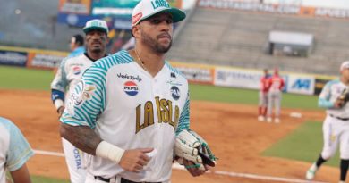 David Peralta figura LVBP hoy en el Magallanes vs. Bravos