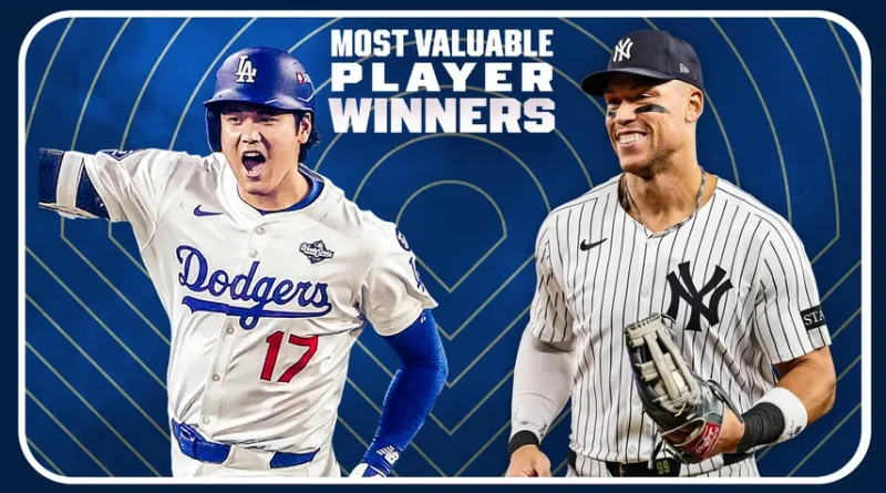Shohei Ohtani y Aaron Judge repiten como MVP