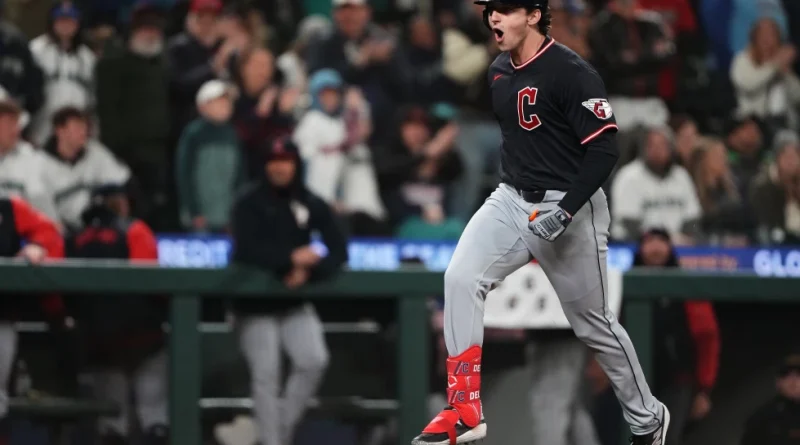Chase DeLauter y Sal Stewart son los Jugadores de la Semana MLB