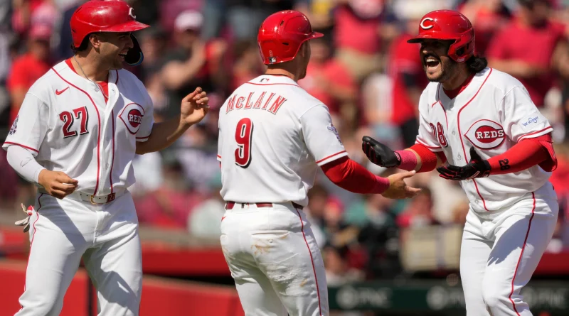 Eugenio Suárez su primer jonrón y triunfo para Cincinnati
