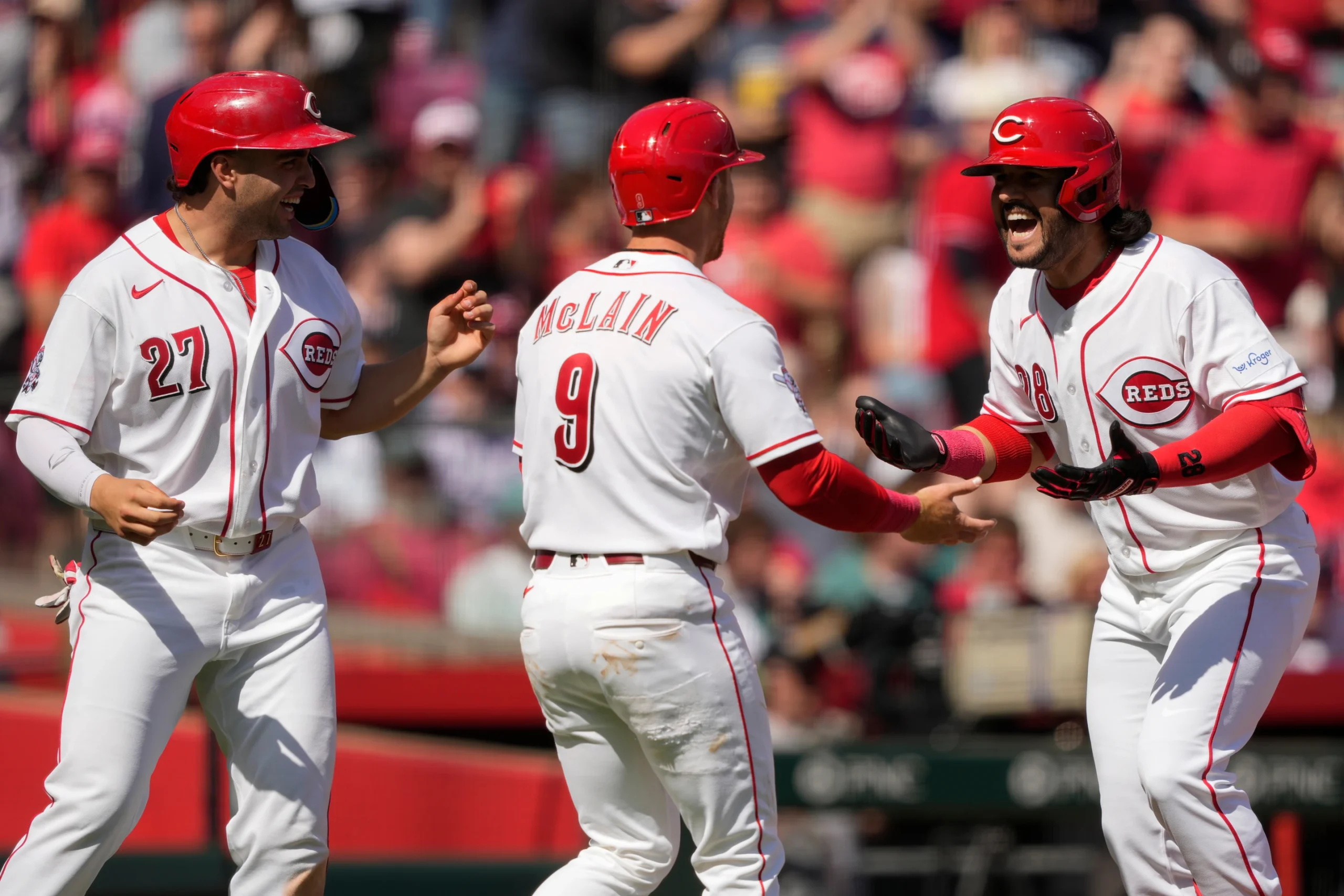 Eugenio Suárez su primer jonrón y triunfo para Cincinnati