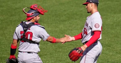 Keibert Ruiz comanda la ofensiva de Nacionales ante Gigantes
