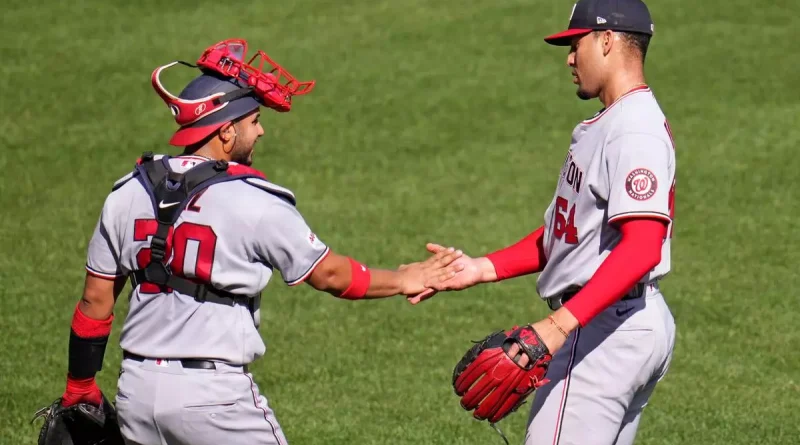 Keibert Ruiz comanda la ofensiva de Nacionales ante Gigantes