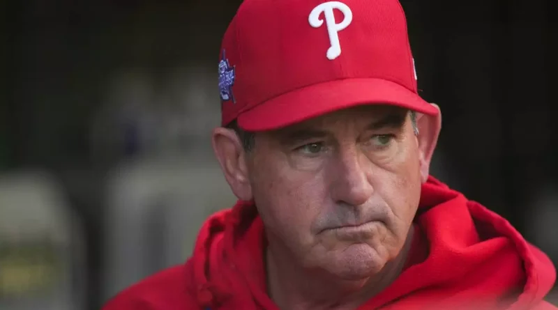 Filis de Filadelfia despiden al manager Rob Thomson