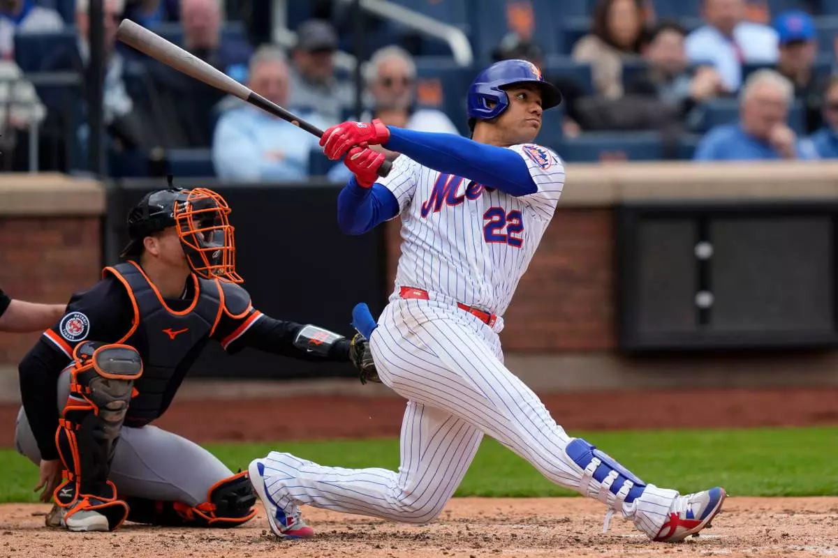 Mets completan barrida sobre Tigres con A.J. Ewing a puro poder