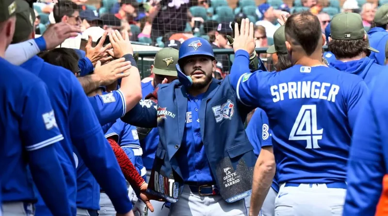 Yohendrick Piñango abre su cuenta jonronera en la MLB