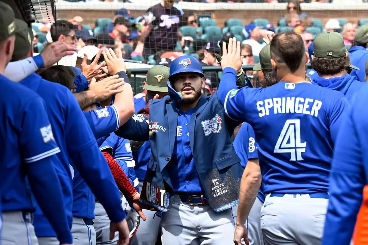 Yohendrick Piñango abre su cuenta jonronera en la MLB