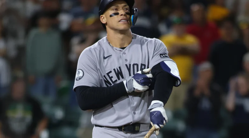Aaron Judge sufre una fractura en una costilla, perderá tiempo de juego