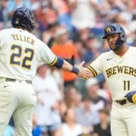 Jackson Chourio a puro poder: 2HR en el revés de Milwaukee