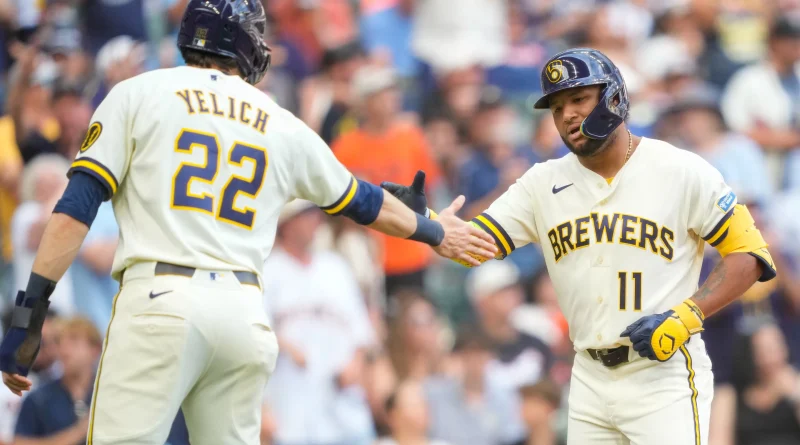 Jackson Chourio a puro poder: 2HR en el revés de Milwaukee
