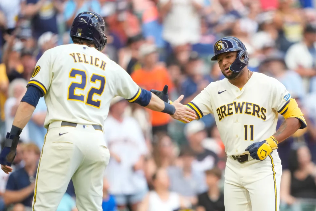 Jackson Chourio a puro poder: 2HR en el revés de Milwaukee