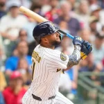 Jackson Chourio con Jonrón en días consecutivos con los Cerveceros