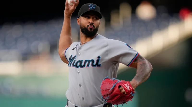 Sandy Alcántara llega a 1.000 poches y guía el triunfo de los Marlins