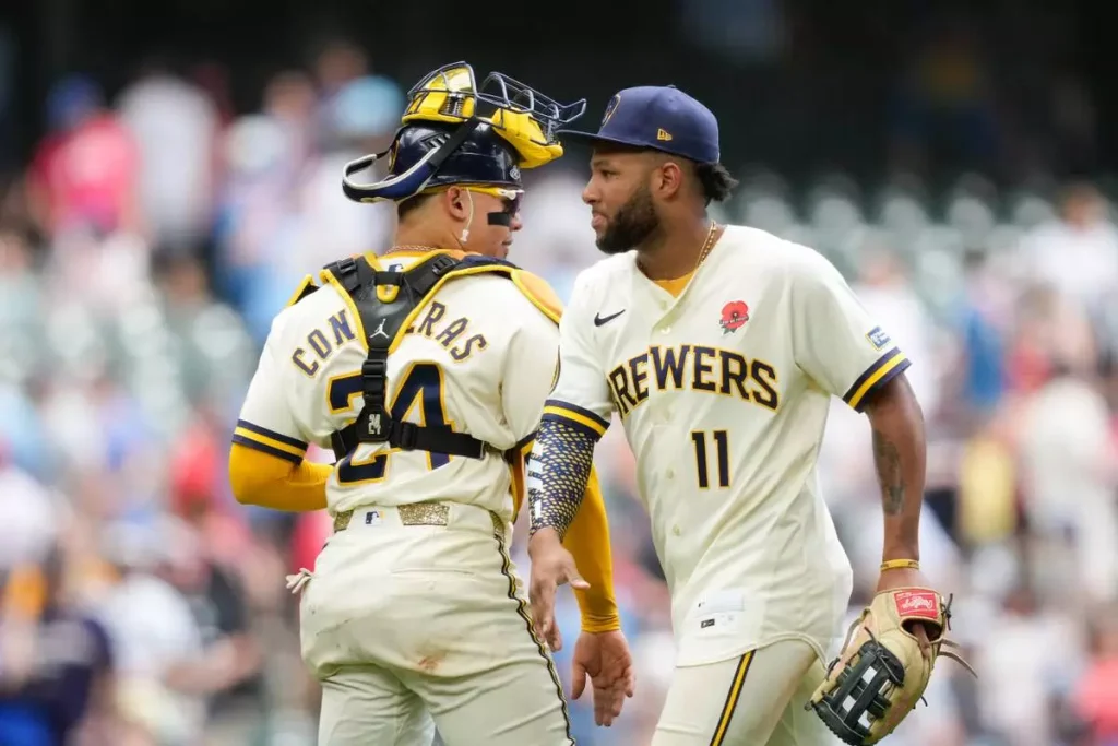 Contreras y Chourio comandan un triunfo de los Cerveceros