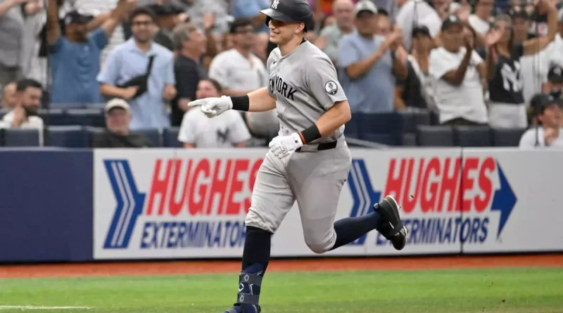 Ben Rice encabeza explosión ofensiva de Yankees ante Rays